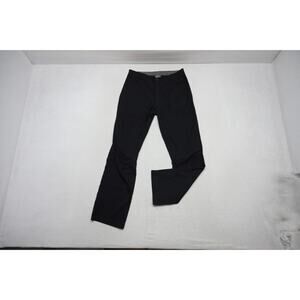 Eddie Bauer Camp Tech Pants Black Nylon Hiking Athetic Mens Size 32 x 30